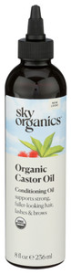 Sky Organics, 100% Organic Castor Oil, 1 Each, 8 Fl Oz Sky Organics, 100% Organic Castor Oil, 1 Each, 8 Fl Oz