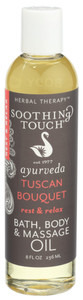 Soothing Touch, Bath, Body And Massage Oil Tuscan Bouquet, 1 Each, 8 Oz Soothing Touch, Bath, Body And Massage Oil Tuscan Bouquet, 1 Each, 8 Oz