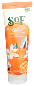 South Of France, Sof H And B Cream Orange Honey, 1 Each, 8 Oz South Of France, Sof H And B Cream Orange Honey, 1 Each, 8 Oz