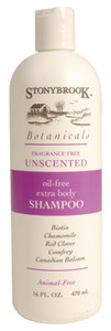 Unscented Shampoo; Oil-free, Extra Body Unscented Shampoo; Oil-free, Extra Body