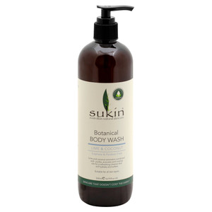 Sukin, Botanical Body Wash Lime & Coconut, 1 Each, 16.9 Oz Sukin, Botanical Body Wash Lime & Coconut, 1 Each, 16.9 Oz