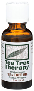 Tea Tree Therapy, Tea Tree Oil 100% Pure Australian, 1 Each, 1 Fl Oz Tea Tree Therapy, Tea Tree Oil 100% Pure Australian, 1 Each, 1 Fl Oz