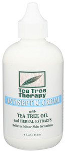 Tea Tree Therapy, Antiseptic Cream With Oil And Herbal Extracts, 1 Each, 4 Oz Tea Tree Therapy, Antiseptic Cream With Oil And Herbal Extracts, 1 Each, 4 Oz
