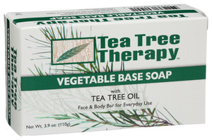 Tea Tree Therapy, Vegetable Base Soap With Tea Tree Oil, 1 Each, 3.9 Oz Tea Tree Therapy, Vegetable Base Soap With Tea Tree Oil, 1 Each, 3.9 Oz