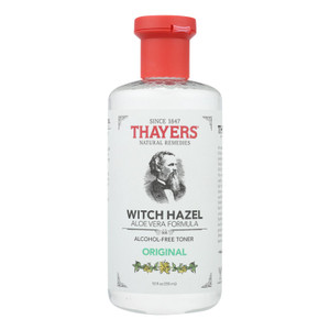 Thayers, Witch Hazel With Aloe Vera Original Alcohol Free, 1 Each, 12 Oz Thayers, Witch Hazel With Aloe Vera Original Alcohol Free, 1 Each, 12 Oz