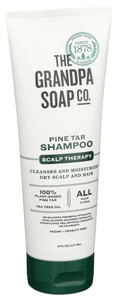 The Grandpa Soap Co., Pine Tar Shampoo, 1 Each, 8 Oz The Grandpa Soap Co., Pine Tar Shampoo, 1 Each, 8 Oz