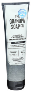 The Grandpa Soap Co., Charcoal Cleansing Shower Cream, 1 Each, 9.5 Oz The Grandpa Soap Co., Charcoal Cleansing Shower Cream, 1 Each, 9.5 Oz