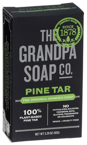 The Grandpa Soap Co., The Original Pine Tar Bar Soap, 1 Each, 3.25 Oz The Grandpa Soap Co., The Original Pine Tar Bar Soap, 1 Each, 3.25 Oz