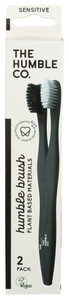 The Humble, Sensitive Toothbrush, White And Black, Case Of 6, 2 Ct The Humble, Sensitive Toothbrush, White And Black, Case Of 6, 2 Ct