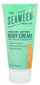 Seaweed Bath Co, Body Cream Citrus Vanilla, 1 Each, 6 Oz Seaweed Bath Co, Body Cream Citrus Vanilla, 1 Each, 6 Oz