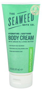 Seaweed Bath Co, Hydrating Soothing Body Cream With Argan Oil And Shea Butter Eucalyptus Peppermint, Seaweed Bath Co, Hydrating Soothing Body Cream With Argan Oil And Shea Butter Eucalyptus Peppermint,