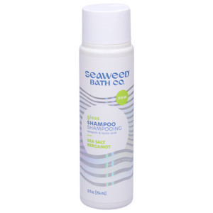 Seaweed Bath Co, Gloss Sea Salt Bergamot Shampoo, Case Of 1 , 12 Oz Seaweed Bath Co, Gloss Sea Salt Bergamot Shampoo, Case Of 1 , 12 Oz