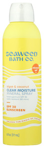 Seaweed Bath Co, Clear Moisture Spf 30 Sunscreen, Case Of 1 , 6 Oz Seaweed Bath Co, Clear Moisture Spf 30 Sunscreen, Case Of 1 , 6 Oz