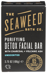 Seaweed Bath Co, Soap Bar Detox Facial, 1 Each, 3.75 Oz Seaweed Bath Co, Soap Bar Detox Facial, 1 Each, 3.75 Oz