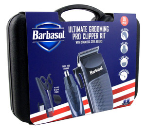 Barbasol Pro Hair Clipper Kit Ultimate Grooming 20 Piece Barbasol Pro Hair Clipper Kit Ultimate Grooming 20 Piece