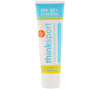 Thinksport, Sunscreen Safe Kids Spf 50 Plus, 1 Each, 3 Oz Thinksport, Sunscreen Safe Kids Spf 50 Plus, 1 Each, 3 Oz