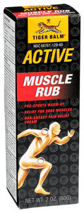 Tiger Balm, Active Muscle Rub, 1 Each, 2 Oz Tiger Balm, Active Muscle Rub, 1 Each, 2 Oz