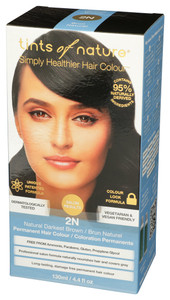 Tints Of Nature, 2n Darkest Brown Hair Color, 1 Each, 4.4 Oz Tints Of Nature, 2n Darkest Brown Hair Color, 1 Each, 4.4 Oz