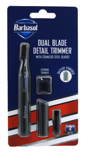 Barbasol Trimmer Dual Blade Detail Battery Powered Barbasol Trimmer Dual Blade Detail Battery Powered