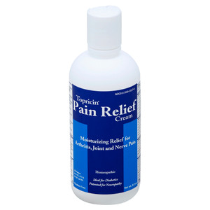 Topricin, Topricin Pain Relief Cream, 1 Each, 8 Oz Topricin, Topricin Pain Relief Cream, 1 Each, 8 Oz