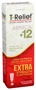 T-relief, Arnica +12 Relief Cream Extra Strength Cream, 1 Each, 3 Oz T-relief, Arnica +12 Relief Cream Extra Strength Cream, 1 Each, 3 Oz