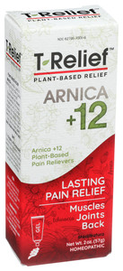 T-relief, Arnica +12 Pain Relief Gel, 1 Each, 1.76 Oz T-relief, Arnica +12 Pain Relief Gel, 1 Each, 1.76 Oz
