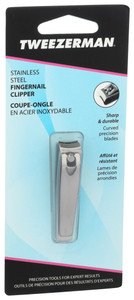 Tweezerman, Stainless Steel Fingernail Clipper, 1 Each, 1 Ct Tweezerman, Stainless Steel Fingernail Clipper, 1 Each, 1 Ct