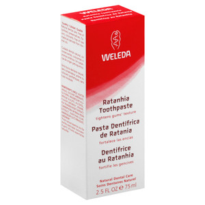 Weleda Products, Ratanhia Toothpaste, 1 Each, 2.5 Oz Weleda Products, Ratanhia Toothpaste, 1 Each, 2.5 Oz