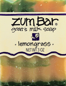 Zum, Bar Lemongrass Goat's Milk Soap, 3 Oz