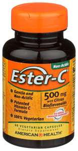 American Health, Ester C With Citrus Bioflavonoids 60 Vegetarian Capsules, 1 Each, 60 Vcap American Health, Ester C With Citrus Bioflavonoids 60 Vegetarian Capsules, 1 Each, 60 Vcap