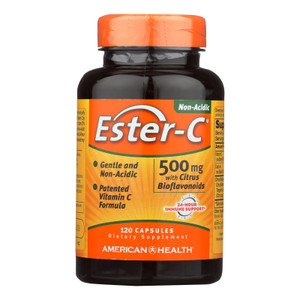 American Health, Ester C With Citrus Bioflavonoids, 1 Each, 120 Cap American Health, Ester C With Citrus Bioflavonoids, 1 Each, 120 Cap