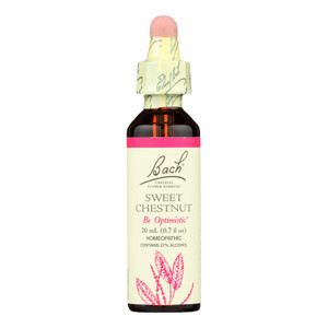 Bach Flower Essences, Flower Remedies Essence Sweet Chestnut, 1 Each, 20 Ml Bach Flower Essences, Flower Remedies Essence Sweet Chestnut, 1 Each, 20 Ml