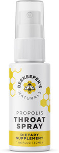 Beekeeper S Naturals, Propolis Throat Relief Spray, Case Of 6, 1.06 Oz Beekeeper S Naturals, Propolis Throat Relief Spray, Case Of 6, 1.06 Oz