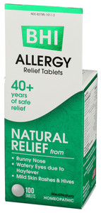 Bhi, Allergy Relief Lets, 1 Each, 100 Tab Bhi, Allergy Relief Lets, 1 Each, 100 Tab