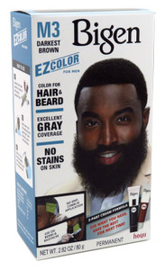 Bigen Ez Color For Men M3 Darkest Brown Kit Bigen Ez Color For Men M3 Darkest Brown Kit