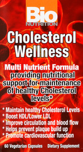 Bio Nutrition, Cholesterol Wellness, 1 Each, 60 Vcap Bio Nutrition, Cholesterol Wellness, 1 Each, 60 Vcap