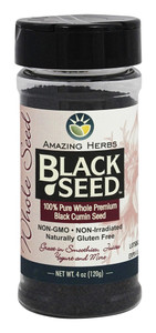 Black Seed, Pure Whole Premium Black Cumin, 1 Each, 4 Oz Black Seed, Pure Whole Premium Black Cumin, 1 Each, 4 Oz