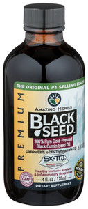 Black Seed, Pure Cold Pressed Black Cumin Seed Oil, 1 Each, 4 Oz Black Seed, Pure Cold Pressed Black Cumin Seed Oil, 1 Each, 4 Oz