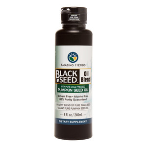 Black Seed, Black Seed Oil Blend Styrian Pumpkin Seed, 1 Each, 8 Fl Oz Black Seed, Black Seed Oil Blend Styrian Pumpkin Seed, 1 Each, 8 Fl Oz