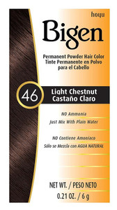 Bigen Powder Hair Color #46 Light Chestnut 0.21Oz Bigen Powder Hair Color #46 Light Chestnut 0.21Oz