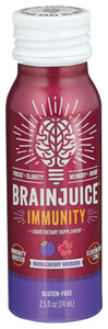 Brainjuice, Huckleberry Hibiscus Immunity, Case Of 12, 2.5 Fl Oz Brainjuice, Huckleberry Hibiscus Immunity, Case Of 12, 2.5 Fl Oz