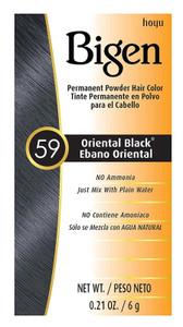 Bigen Powder Hair Color #59 Oriental Black 0.21Oz Bigen Powder Hair Color #59 Oriental Black 0.21Oz