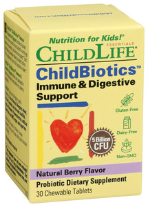 Childlife Essentials, Childbiotics Immune + Digestive Support, Natural Berry Flavor, 1 Each, 30 Ct Childlife Essentials, Childbiotics Immune + Digestive Support, Natural Berry Flavor, 1 Each, 30 Ct