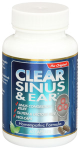 Clear Products, Clear Sinus And Ear, 1 Each, 60 Cap Clear Products, Clear Sinus And Ear, 1 Each, 60 Cap