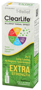 Clearlife, Nasal Spray Allergy Extra Strength, 1 Each, 20 Ml Clearlife, Nasal Spray Allergy Extra Strength, 1 Each, 20 Ml