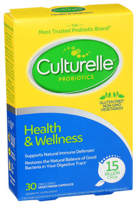 Culturelle, Probiotic Health & Wellness Capsules, 1 Each, 30 Ct Culturelle, Probiotic Health & Wellness Capsules, 1 Each, 30 Ct