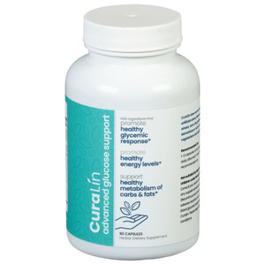 Curalin, Advanced Glucose Support, Case Of 1, 90 Ct Curalin, Advanced Glucose Support, Case Of 1, 90 Ct