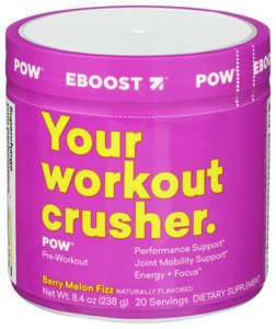 Eboost, Pow Berry Melon Fizz Tub 20, 1 Each, 8.4 Oz Eboost, Pow Berry Melon Fizz Tub 20, 1 Each, 8.4 Oz