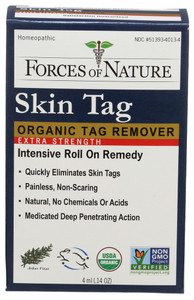 Forces Of Nature, Organic Skin Tag Intensive Roll On Remedy, 1 Each, 4 Ml Forces Of Nature, Organic Skin Tag Intensive Roll On Remedy, 1 Each, 4 Ml