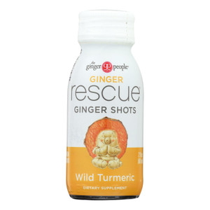 The Ginger People, Wild Turmeric Rescue Ginger Shot, Case Of 12, 2 Oz The Ginger People, Wild Turmeric Rescue Ginger Shot, Case Of 12, 2 Oz